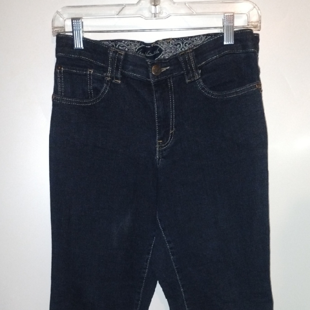 Gloria Vanderbilt Dark Blue High Rise Jeans